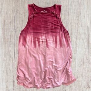 American Eagle Pink Ombre Women's Top